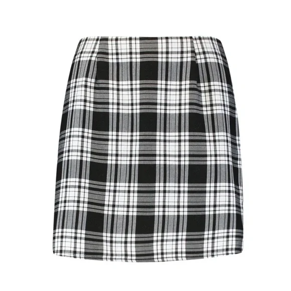 Plaid Mini Skirt - Picture 2 of 5